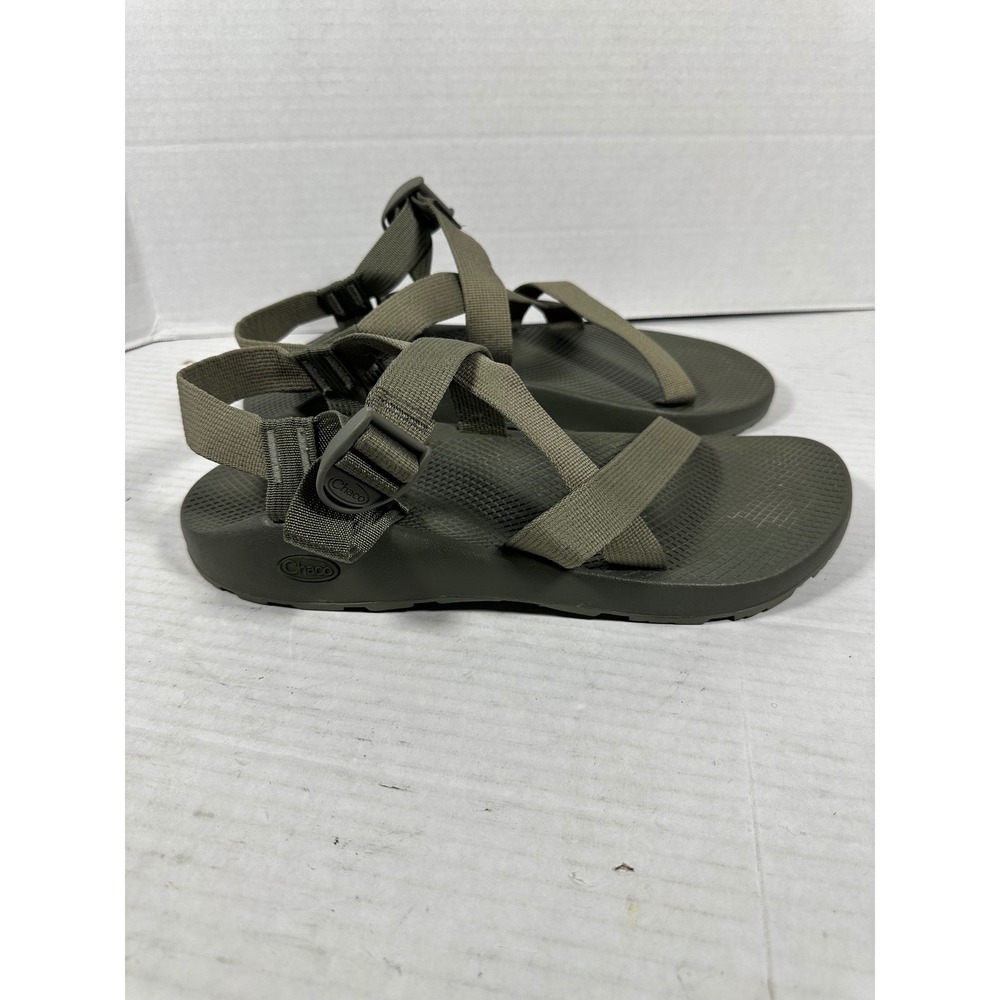 Chaco Z/1 Classic Mens 14 Sport Sandals Olive Green JCH106851 Hiking Water Shoes